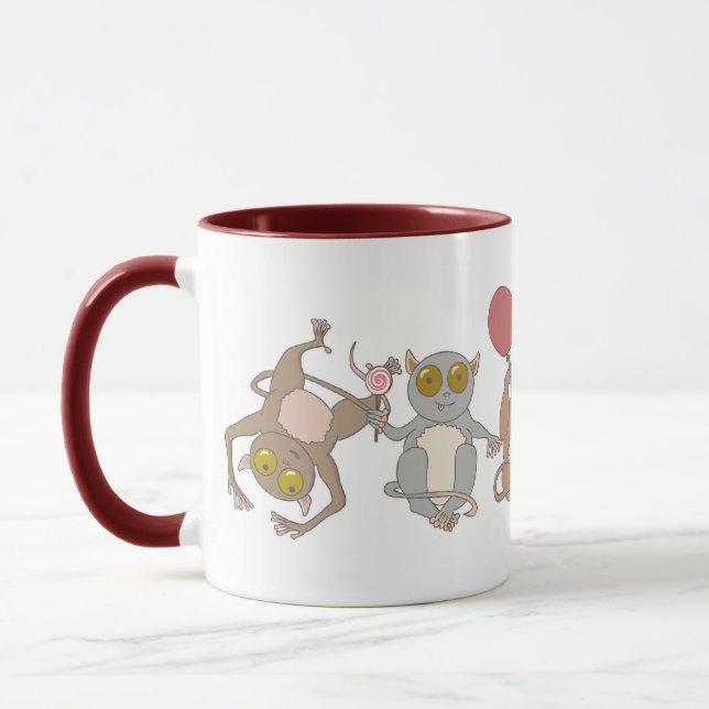 Tasse Partie Tarsiers, (Gauche)