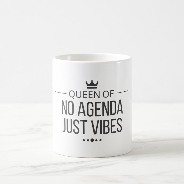 Tasse Pas de Programme Juste des Vibes - Cadeau d' (Centre)