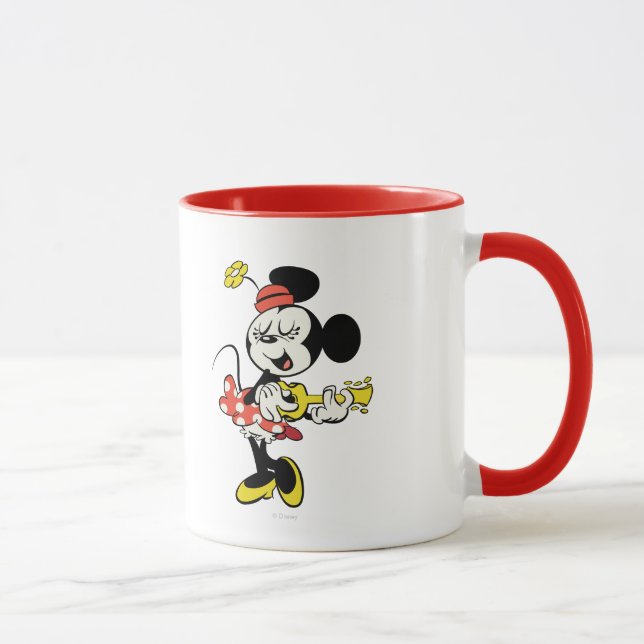 Tasse Pas de service | Minnie avec guitare (Droite)