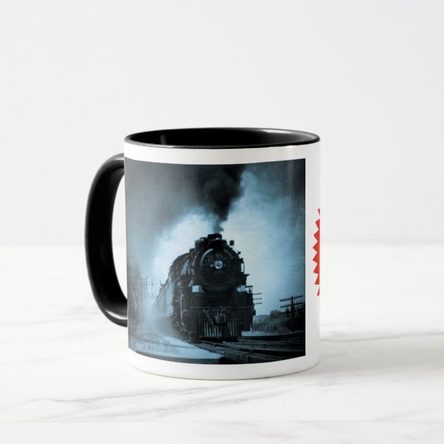 Tasse Passager Pacifique 5 cyan de vapeur du Missouri (Devant gauche)