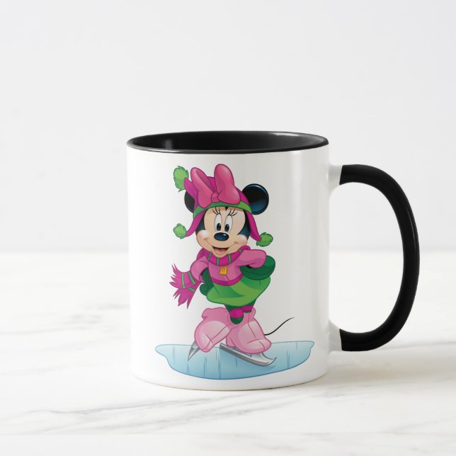 Tasse Patinage sur glace Minnie (Droite)