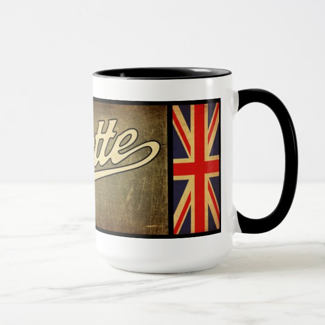 Tasse patinée de Velocette (Droite)