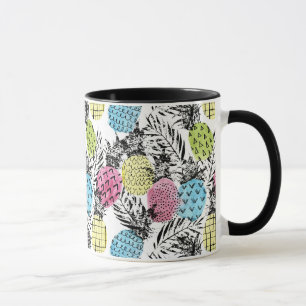 Tasse Paumes de grunge d'ananas