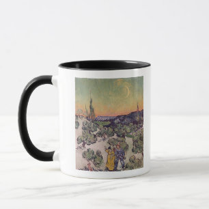 Tasse Paysage éclairé par la lune de Vincent van Gogh 