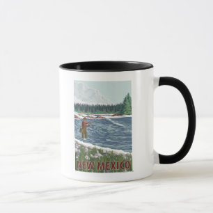 Tasse Pêcheur de vol Nouveau-Mexique