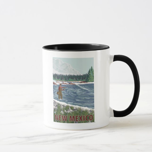 Tasse Pêcheur de vol Nouveau-Mexique (Droite)