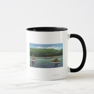 Tasse Pêcheurs de homard sur la crique de loutre dur au