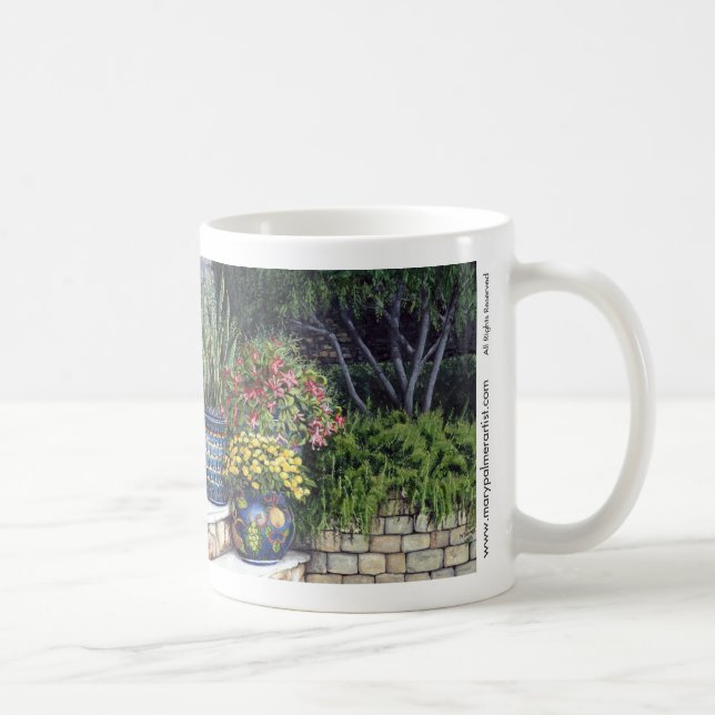 Tasse peinte de pots (Droite)