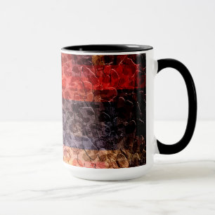 Tasse Peinture Abstraite Coucher de soleil infini