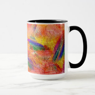 Tasse Peinture Abstraite Coucher de soleil infini #2