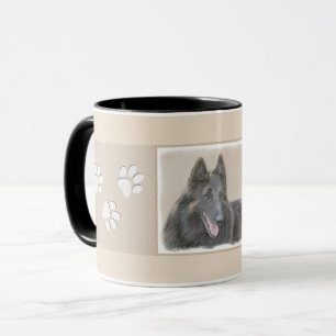Tasse Peinture belge Tervuren - Cute Original Chien Art