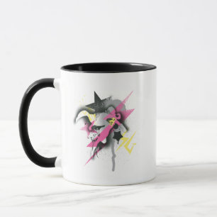 Tasse Peinture de jet de Supergirl