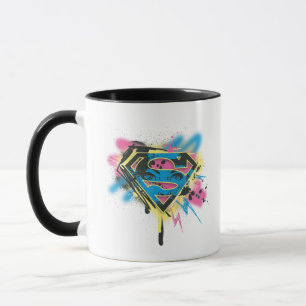 Tasse Peinture et déversements supergirl