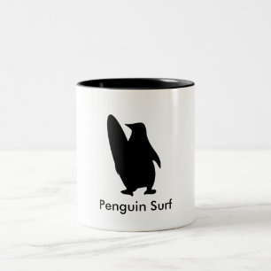 tasse penguintastic de surf