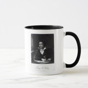Tasse Percy Bysshe Shelley, gravé par William Holl