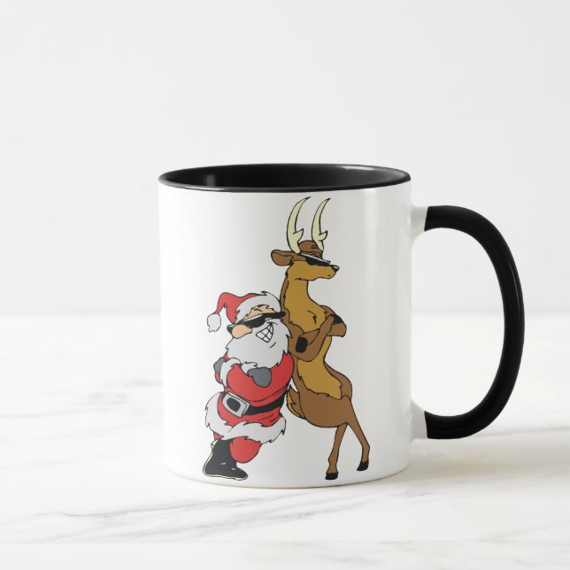 Tasse père Noël et Raindeer (Droite)