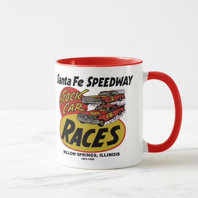 Tasse Père Noël Fe Speedway, Willow Springs, IL 1953-199 (Droite)