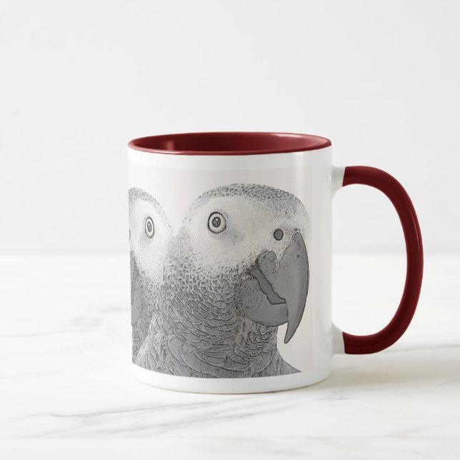 Tasse perroquet (Droite)