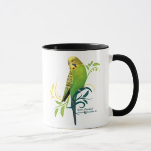 Tasse Perruche verte