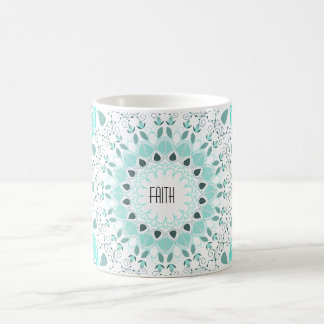 Tasse personnalisable de mandala d'art déco de