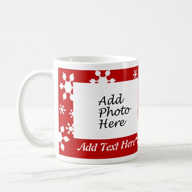 Tasse personnalisable de Noël (Gauche)