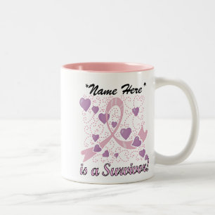 Tasse personnalisable de survivant de cancer du
