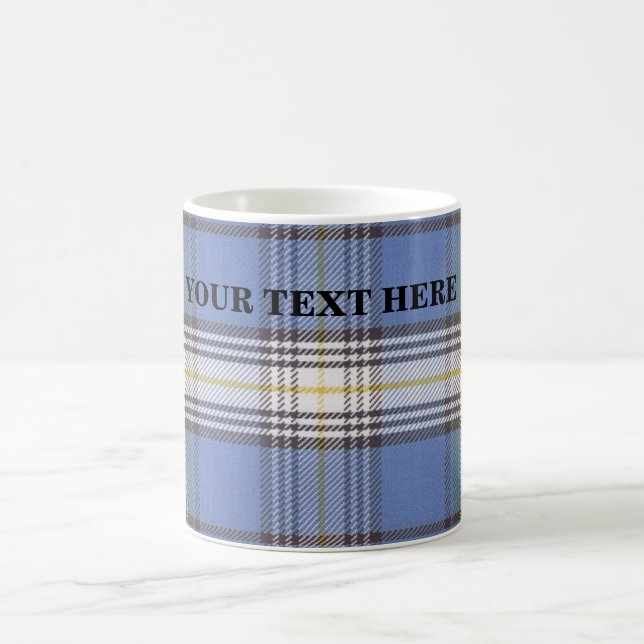 Tasse personnalisable de tartan de MacDowall (Centre)