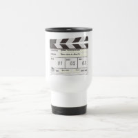 Tasse personnalisable d'emplacement de claquette