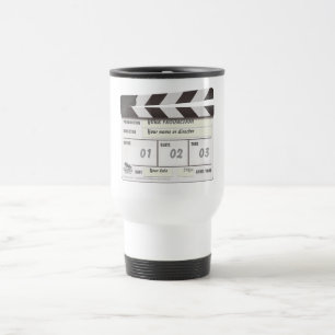 Tasse personnalisable d'emplacement de claquette
