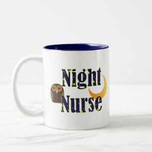Tasse personnalisable d'infirmière de nuit