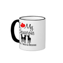 Personnalisé J'Aime Mes Trois Beaucerons