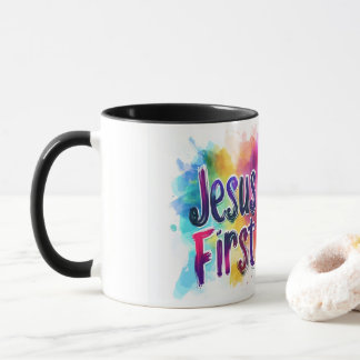 Tasse personnalisé Jesus First