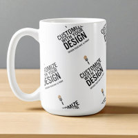 Tasse personnalisée à l'image de l'entreprise, des