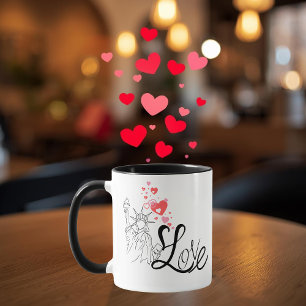 Tasse personnalisée Amour et Monument