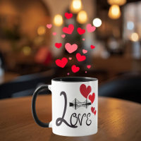 Tasse personnalisée Amour et Monument