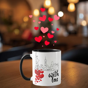 Tasse personnalisée Amour et Monument