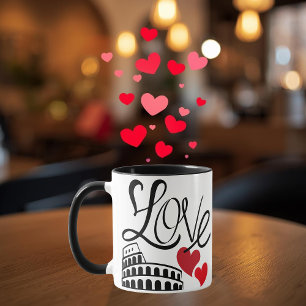 Tasse personnalisée Amour et Monument