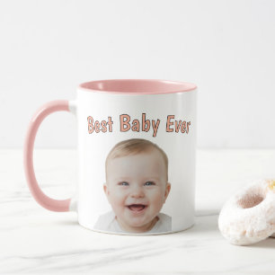 Tasse personnalisée avec le visage de bébé – Photo