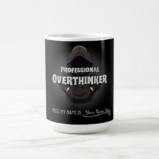 Tasse Personnalisée avec Nom Drôle de Surpenseur P