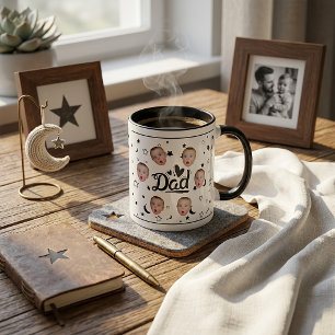 Tasse personnalisée avec photo de bébé pour papa
