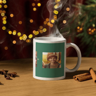 Tasse personnalisée avec photo de famille et année