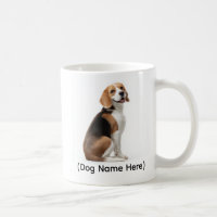 Tasse personnalisée Beagle « C'est moi qui command