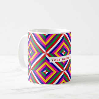 Tasse personnalisée Cosmos-infinie - Rouge/Blanc