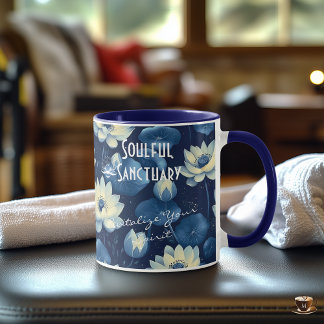 Tasse personnalisée de bien-être bohème pour entre