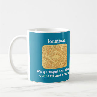 Tasse personnalisée de biscuit d'ami
