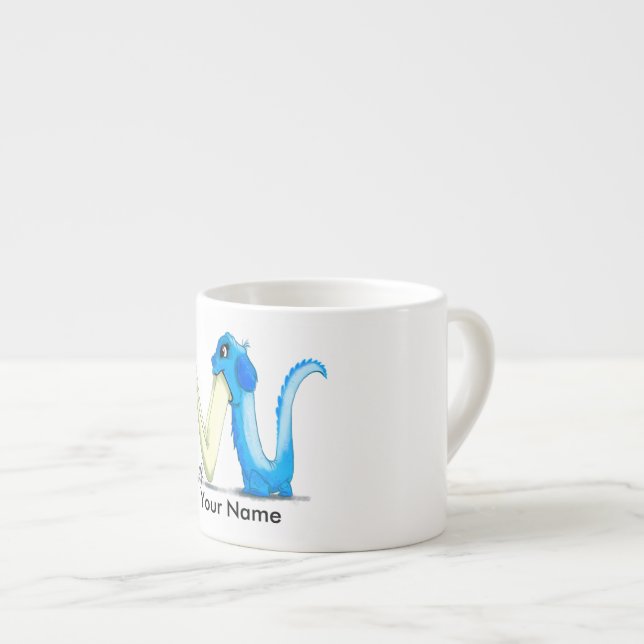 Tasse personnalisée de café express avec le (Devant droit)
