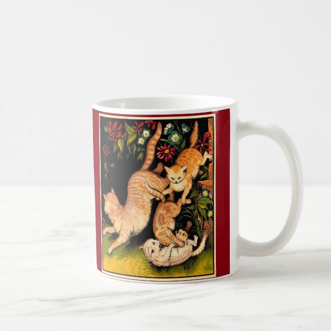 Tasse personnalisée de chats d'Eliot de SOLIDES (Droite)