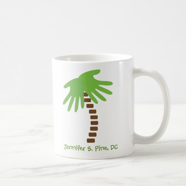 Tasse personnalisée de chiroprakteur (Droite)