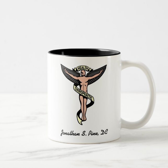 Tasse personnalisée de chiroprakteur (Droit)