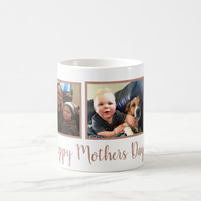 tasse personnalisée de jour de mères (Centre)